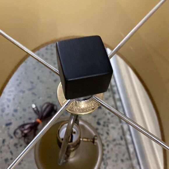 Uttermost Twist Table Tuco Lamp in Antique Black Twisted Metal - Picture 8 of 10